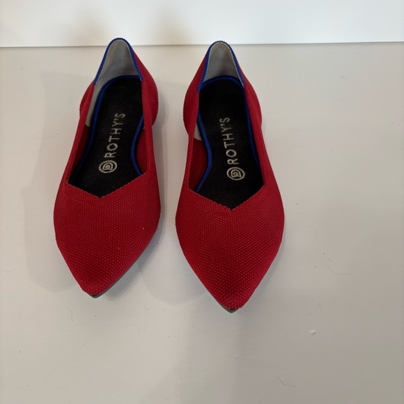 Rothy's Shoes - Rothy's Red Pointed Women's Flats W8.5